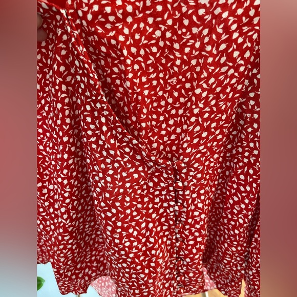 Madewell Kinston side-button wrap top - Picture 3 of 6